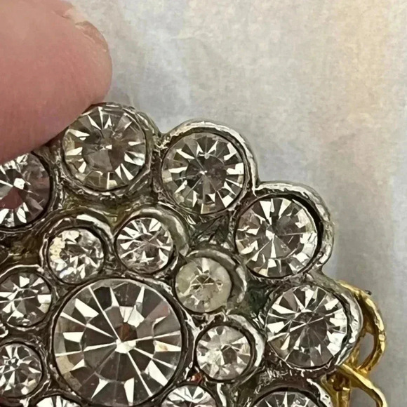 Rare Vintage Baroque pearl necklace with brooch closure - Picture 10 of 11